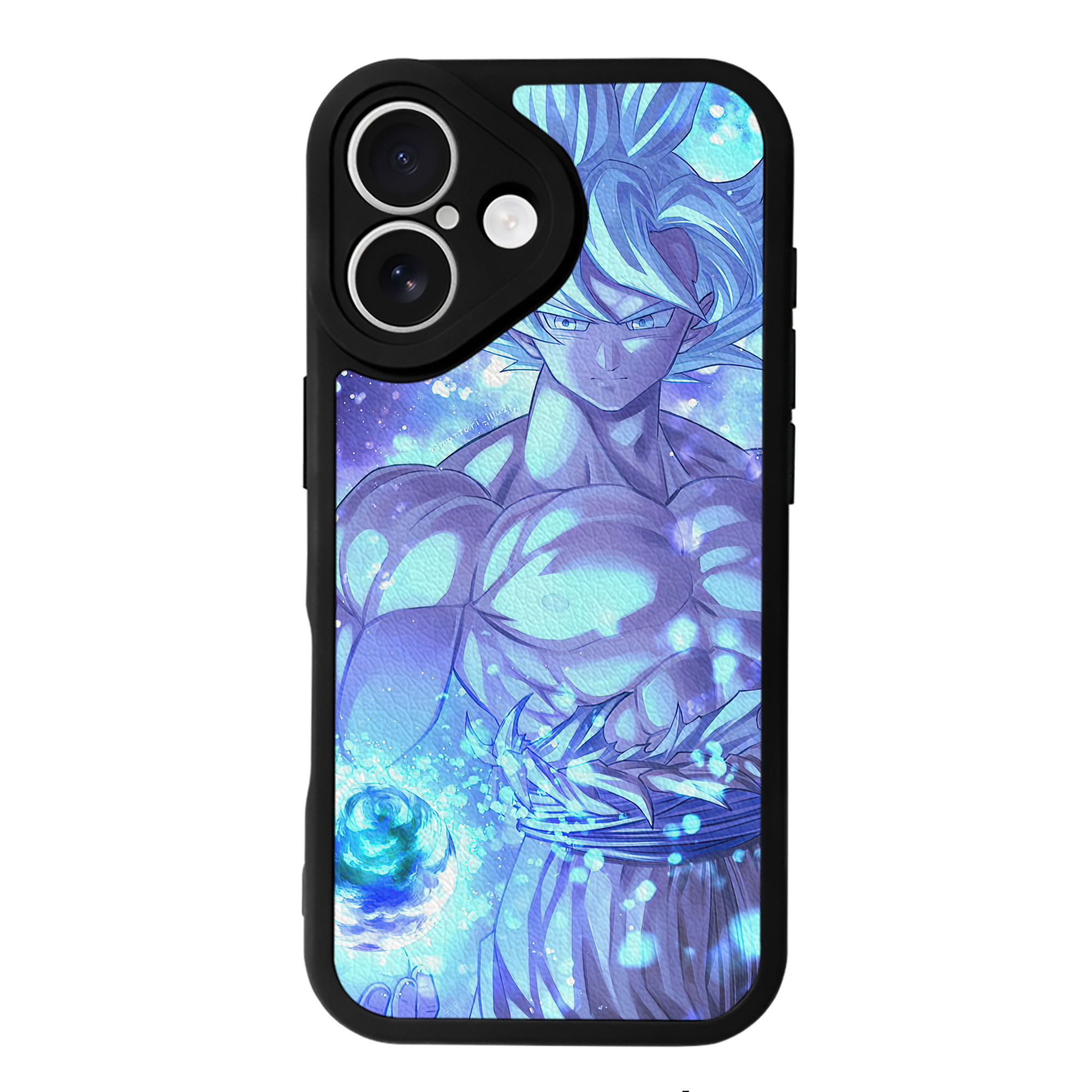 （画像用） ドラゴンボール DRAGON BALL 【iPhone 16シリーズ対応】シリコンスマホケース（レザー調） 材質：シリコン